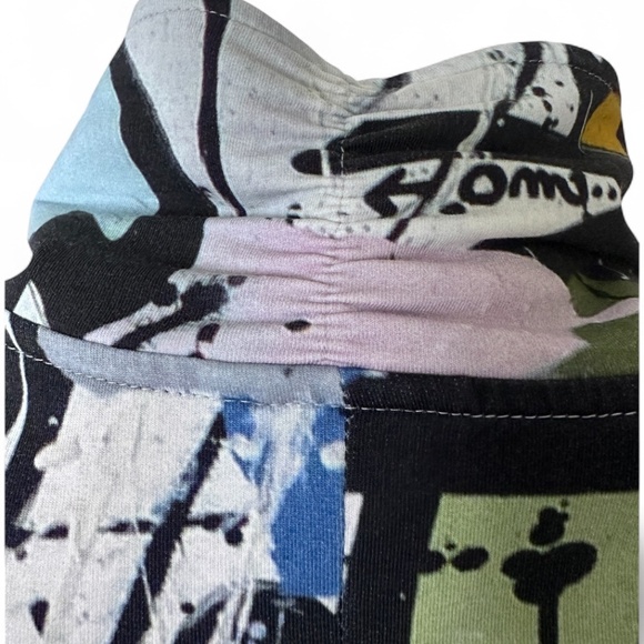 Simply Art by Dolcezza Single-Breasted Multicolor A-Line Women's L Jacket - Picture 8 of 10